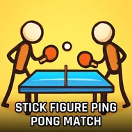 Stick Figure Ping Pong Match - Ping Pong Slam game