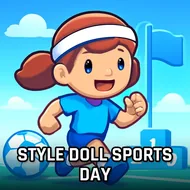 Style Doll Sports Day - Badminton Smash game
